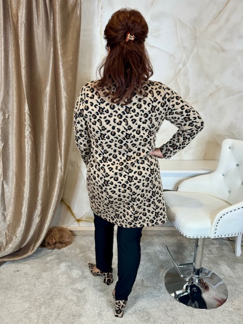 Ocelotmintás pamut dzseki - Image 5