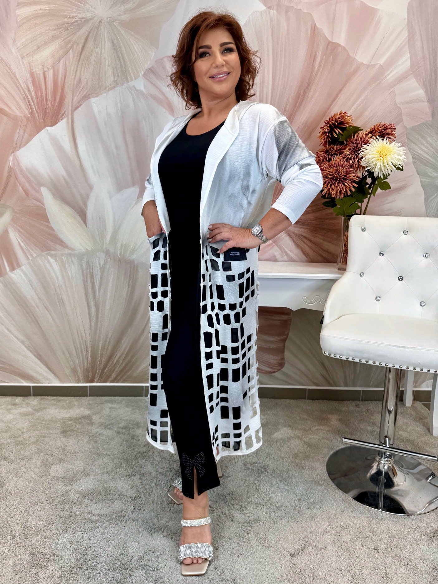 Vagány modern hosszú fehér kardi - Image 4