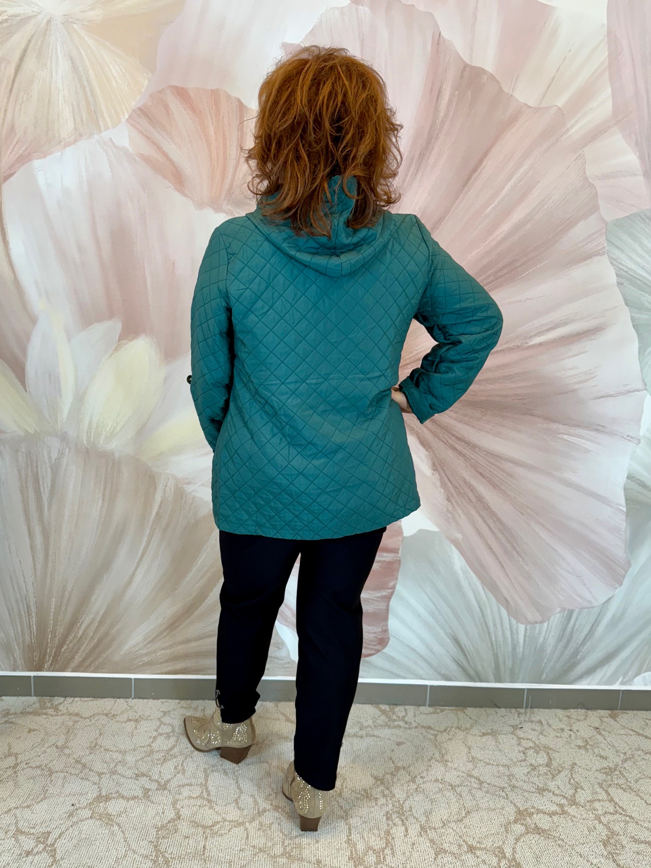 Steppelt zippes zöld kiskabát - Image 4