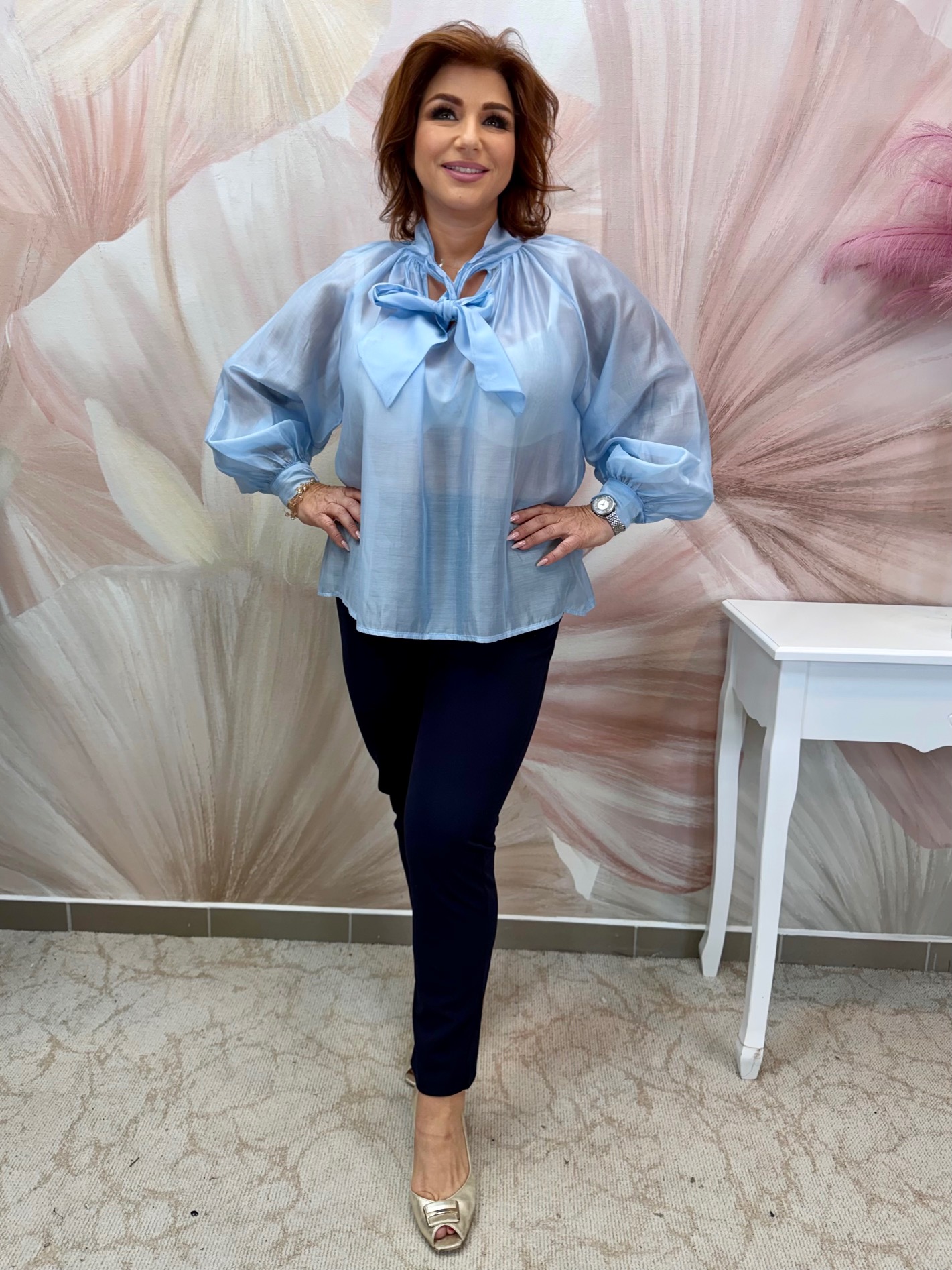 Lenge masnis babakék blúz - Image 6